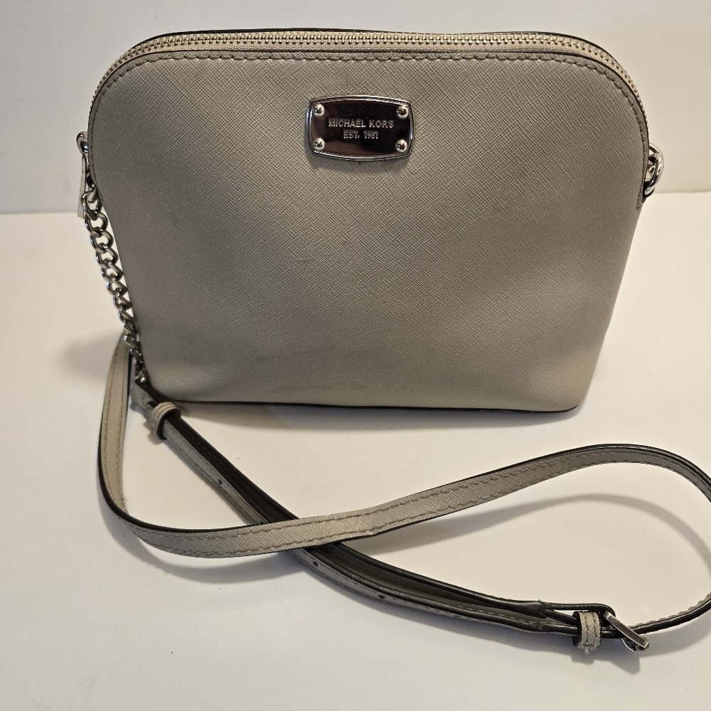 Michael Kors Domed Crossbody with Chain